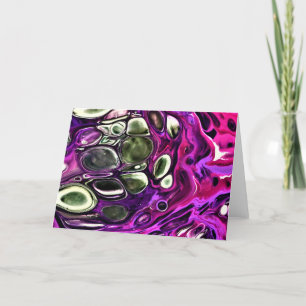 Abstract Colour Study 381, card