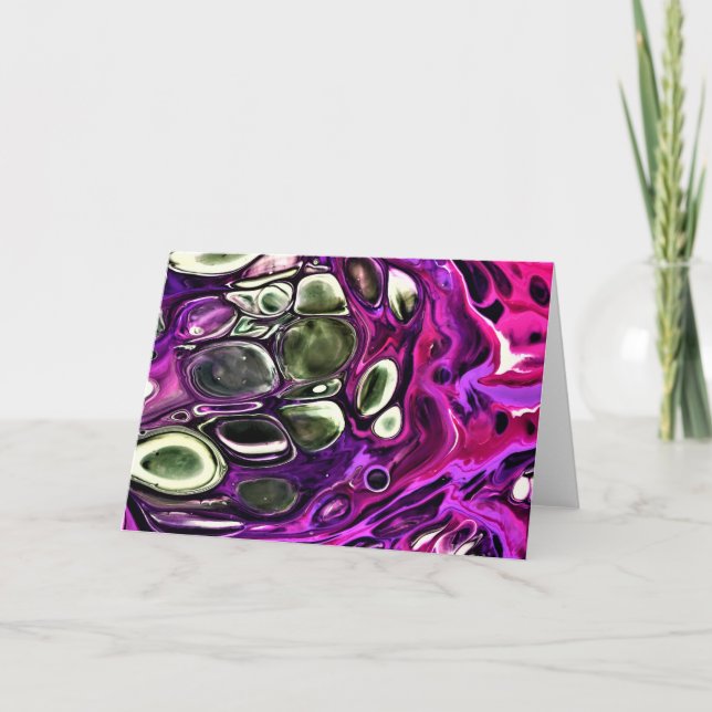Abstract Colour Study 381, card (Front)