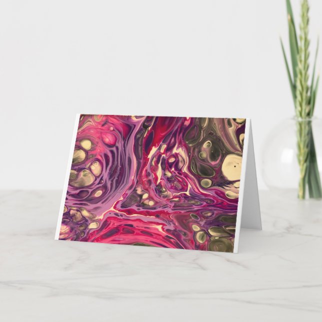 Abstract Colour Study 386, Card (Front)