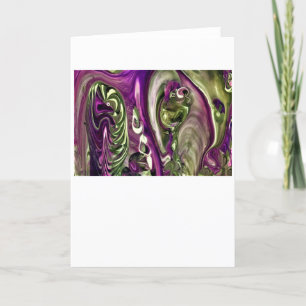 Abstract Colour Study 387, card