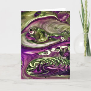 Abstract Colour Study 387, card