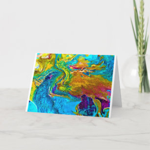 Abstract Colour Study 38, Card