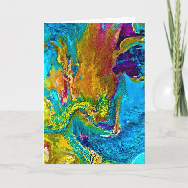Abstract Colour Study 38, card (Front)