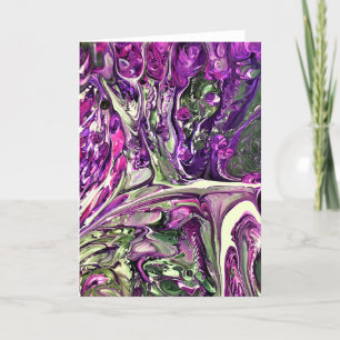 Abstract Colour Study 396, card