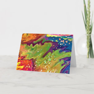 Abstract Colour Study 3, card