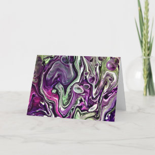 Abstract Colour Study 409, card