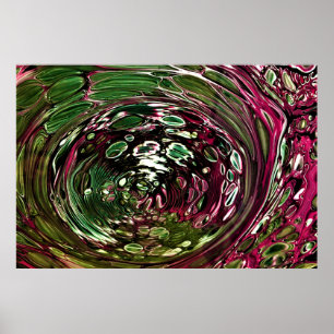 Abstract Colour Study 433,  Poster