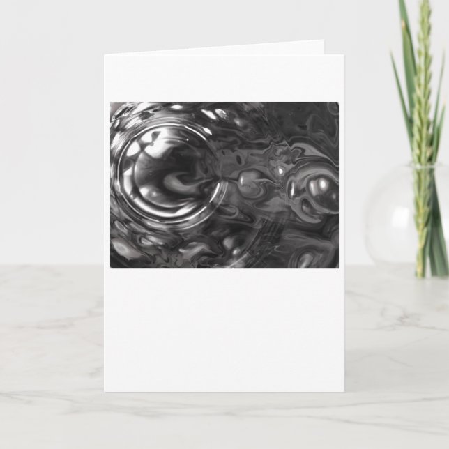 Abstract Colour Study 443 / Noir, Card (Front)