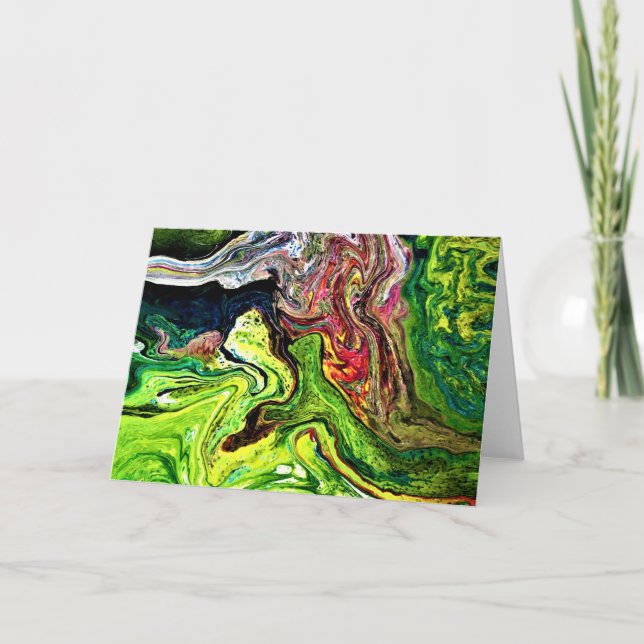 Abstract Colour Study 44, card (Front)