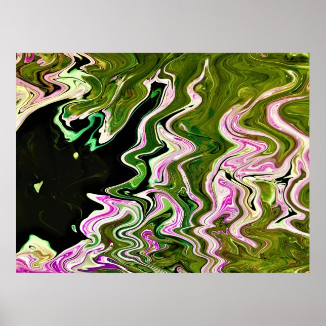 Abstract Colour Study 451,  Poster (Front)