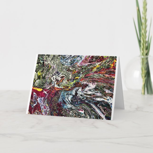 Abstract Colour Study 45, card (Front)