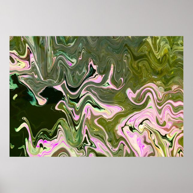 Abstract Colour Study 461, Poster (Front)