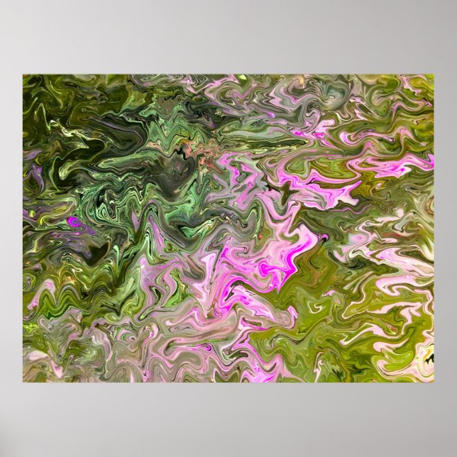 Abstract Colour Study 474, Poster (Front)