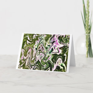 Abstract Colour Study 476, card