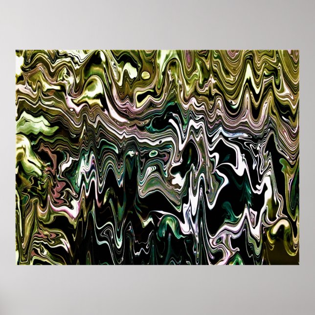 Abstract Colour Study 477,  Poster (Front)