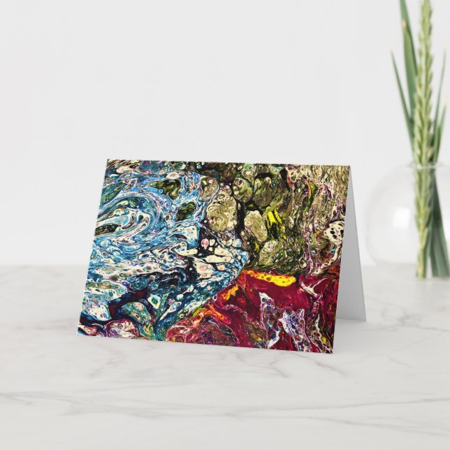 Abstract Colour Study 47, card (Front)