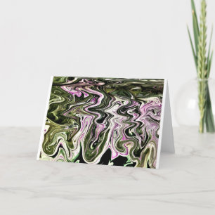 Abstract Colour Study 481, card