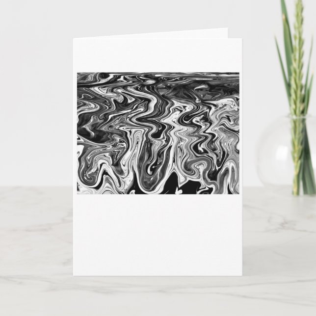 Abstract Colour Study 481 / Noir, Card (Front)