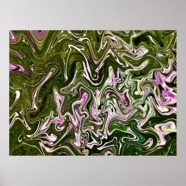 Abstract Colour Study 485,  Poster (Front)