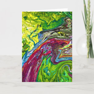 Abstract Colour Study 48, card