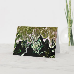 Abstract Colour Study 498, card