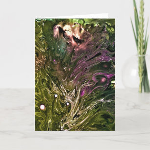 Abstract Colour Study 499, card