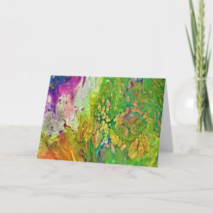 Abstract Colour Study 4, card