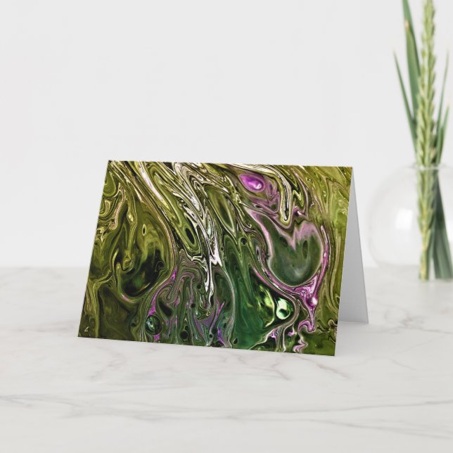 Abstract Colour Study 500, card (Front)