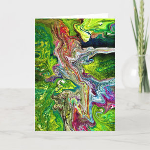 Abstract Colour Study 50, card