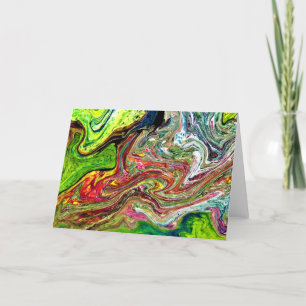 Abstract Colour Study 52, card