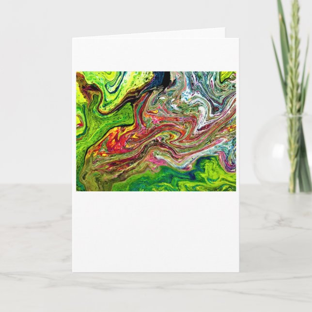 Abstract Colour Study 52, Card (Front)