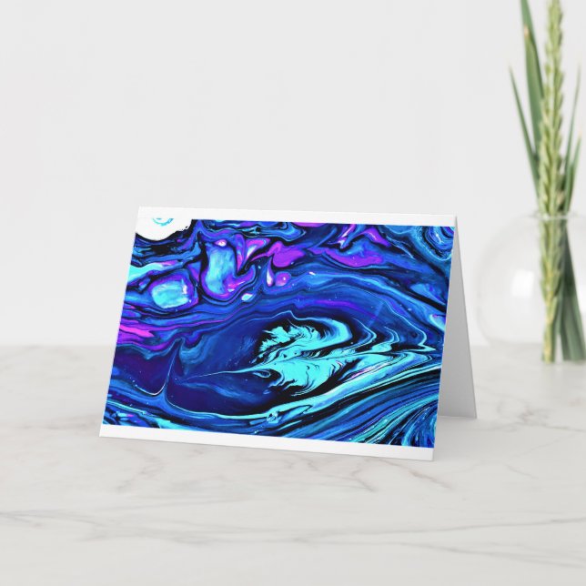 Abstract Colour Study 55, Card (Front)
