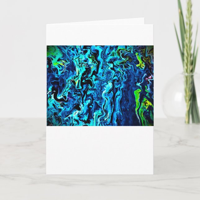 Abstract Colour Study 72, Card (Front)