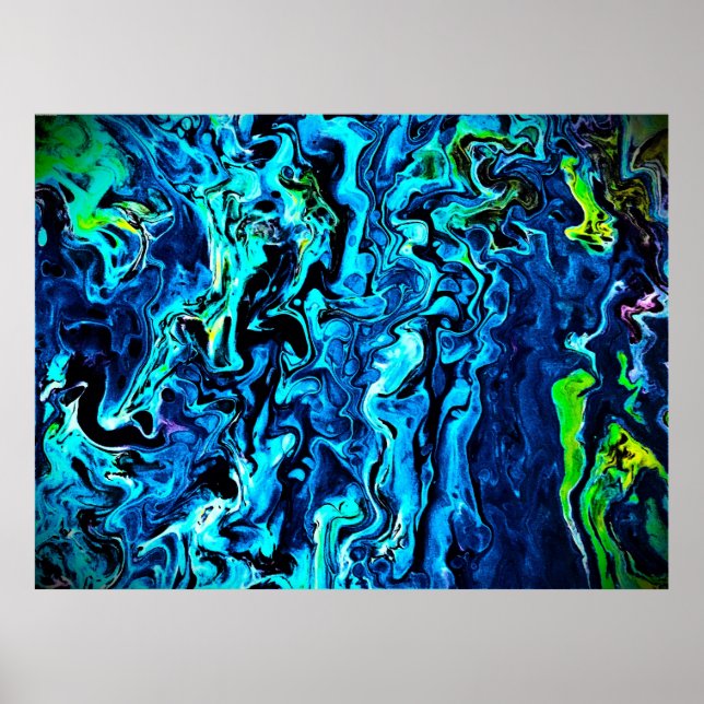 Abstract Colour Study 72, Poster (Front)