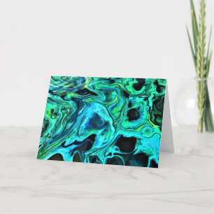 Abstract Colour Study 80, card
