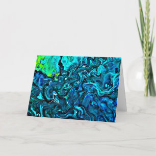 Abstract Colour Study 87, card