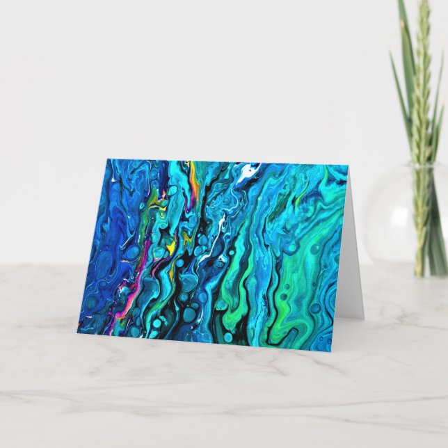 Abstract Colour Study 88, card (Front)