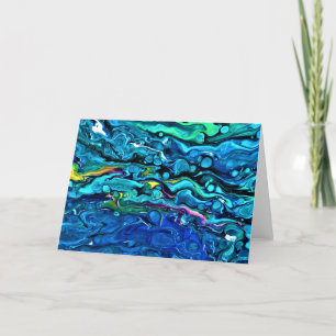 Abstract Colour Study 89, card