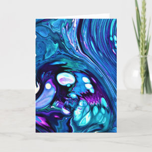 Abstract Colour Study 98, card