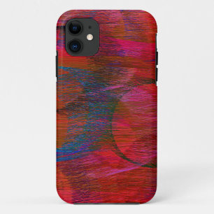 Abstract Coloured Pastel Pattern iPhone 11 Case