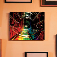 Abstract Coloured Pencil Rainbow