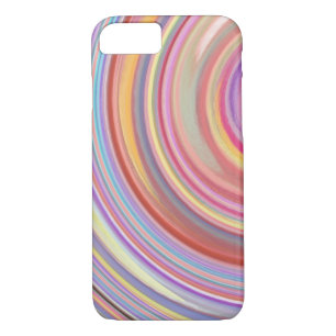 Abstract Coloured Twist Art Background #20 iPhone 8/7 Case
