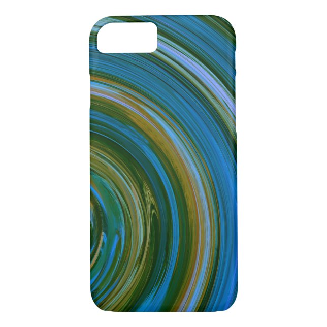 Abstract Coloured Twist Art Background #25 Case-Mate iPhone Case (Back)