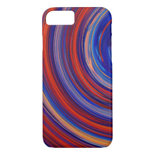 Abstract Coloured Twist Art Background #26 iPhone 8/7 Case