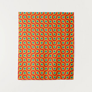 Abstract Colourfu Retro Persian Carpets Pattern  Tapestry