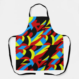 Abstract Colourful Art Artist  Apron