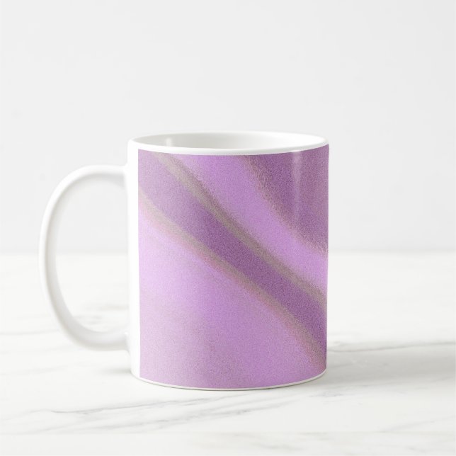 abstract colourful art fluid coffee mug (Left)