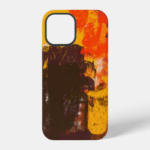 Abstract colourful artistic sketch artwork iPhone 12 case