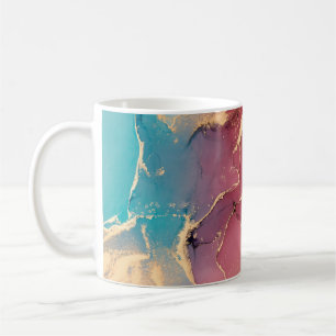 Abstract colourful background, wallpaper. Mixing Coffee Mug