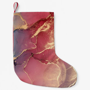 Abstract colourful background, wallpaper. Mixing Small Christmas Stocking